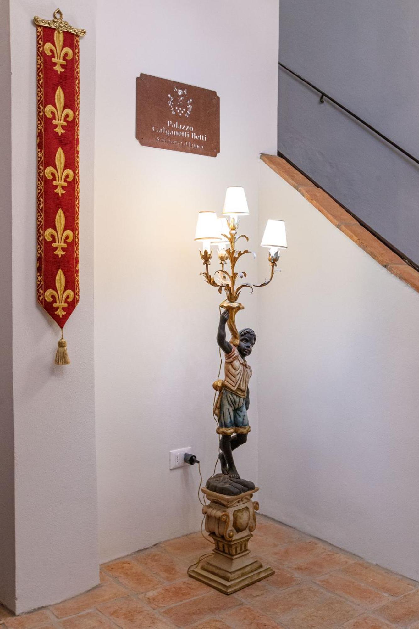 Вилла Palazzo Galganetti Betti Колле-ди-Валь-д'Эльса Экстерьер фото